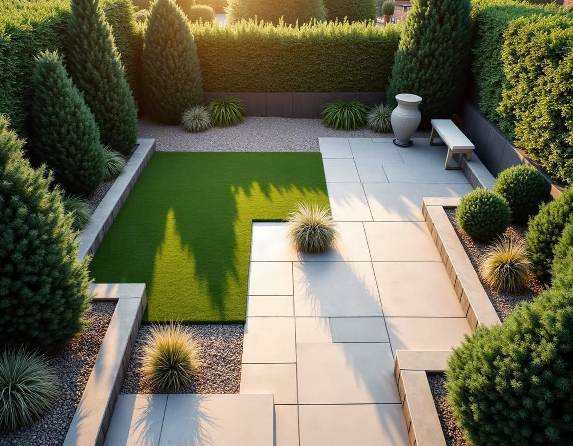 A low-maintenance laid out in the Garden Plans designer